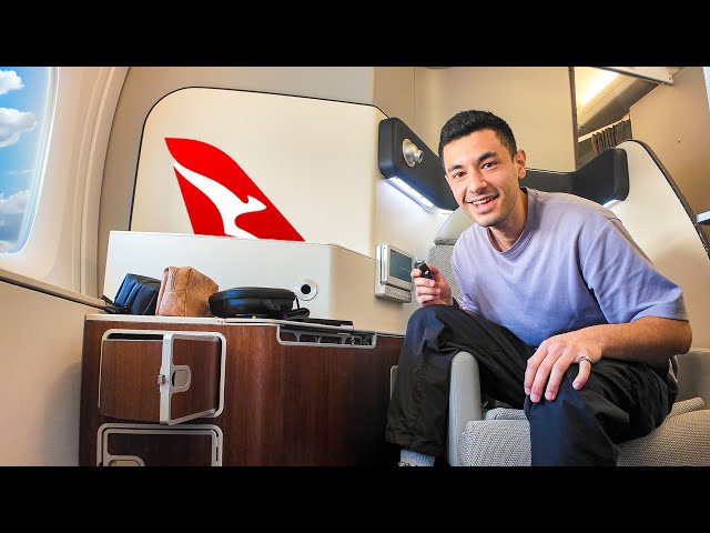 Qantas A380 First Class Suite Without A First Class Ticket!