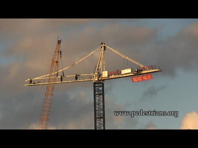 Tower Crane Assembly Time Lapse (No Audio)