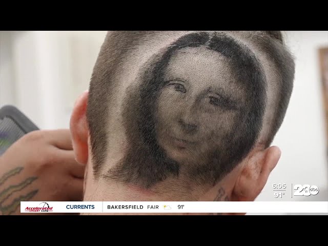 Local Delano barber brings art into haircuts