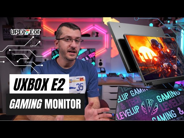 UPERFECT UXbox E2 Portable Gaming Monitor reviewed by @LevelUPGamingTech