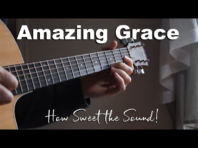 Amazing Grace - Fingerstyle Guitar - Josh Snodgrass (with tab)