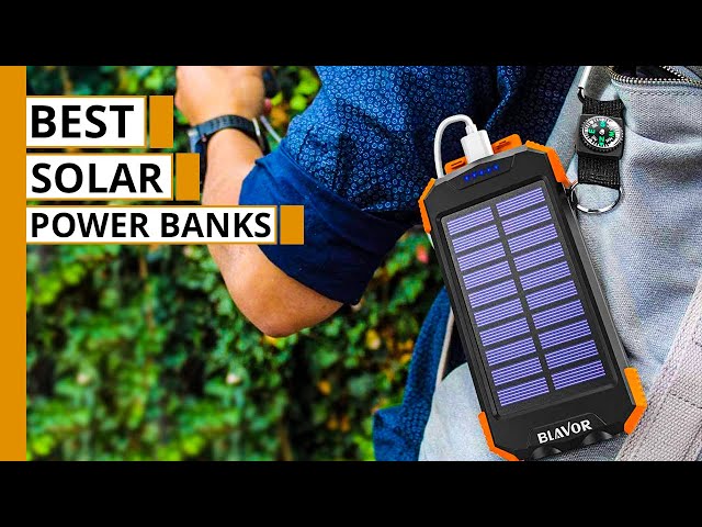 5 Best Solar Power Banks on Amazon