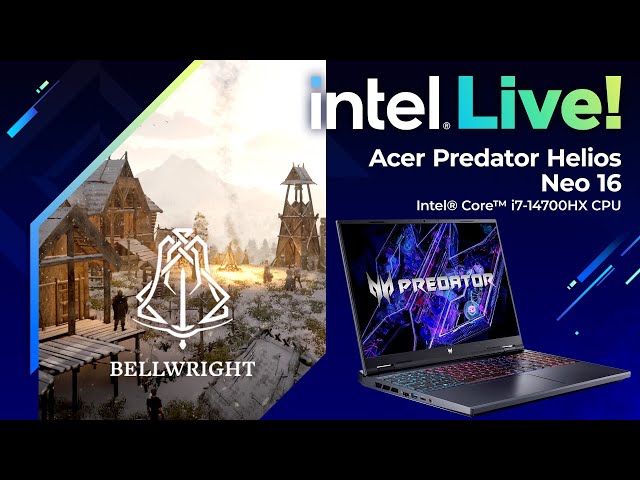 Giveaways + Acer Predator Helios Neo 16 and Bellwright Gameplay