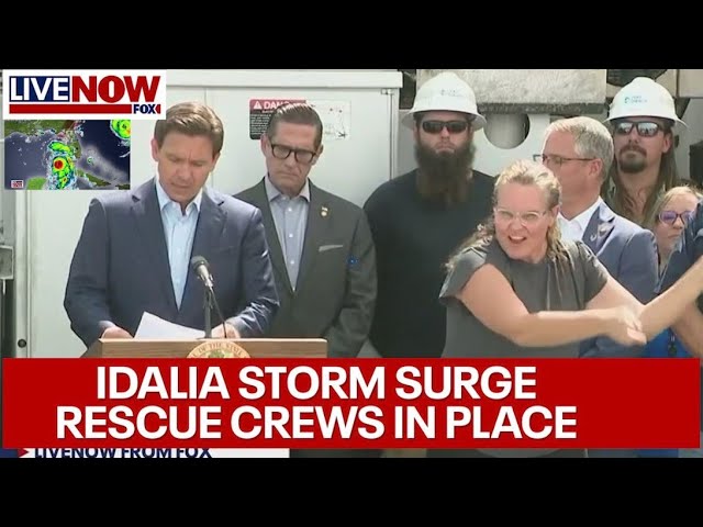Hurricane Idalia: Florida to see major storm surge, rescue crews in place | LiveNOW from FOX