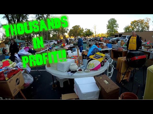 This RUMMAGE SALE Was Absolutely INSANE!!