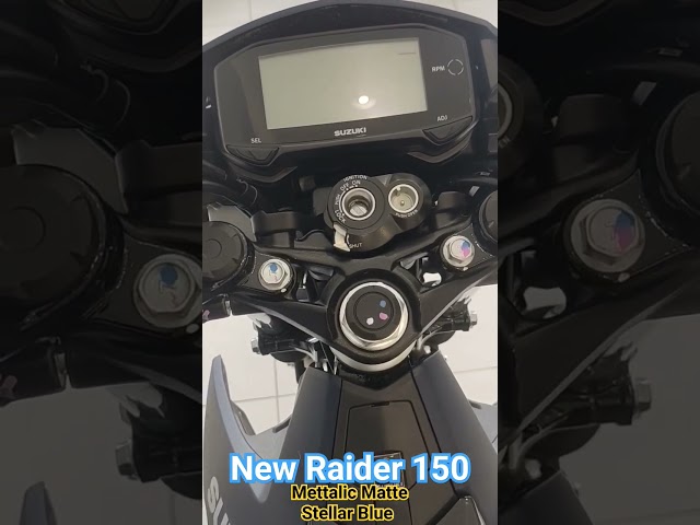 New Color 2023 Raider 150 FI -Metallic Matte Stellar Blue - Awesome #raider150fi