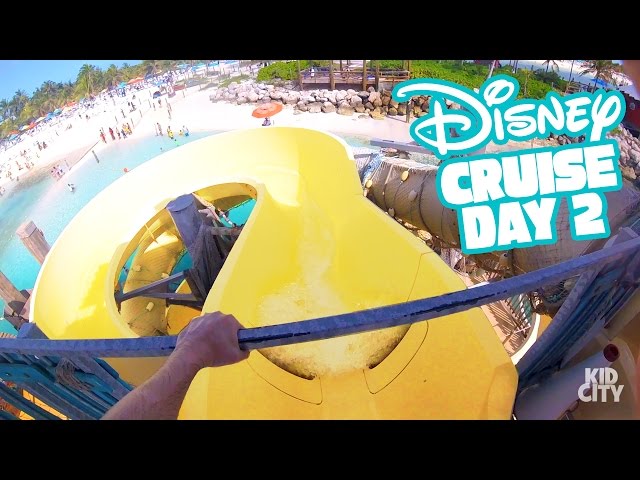 The World's COLDEST Waterslide (Disney Cruise Adventure Day 2!) K-City