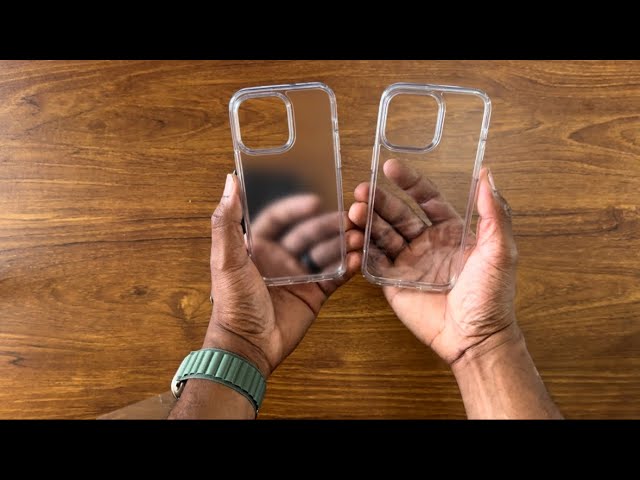 Spigen Ultra Hybrid Crystal Clear And Frost Back  Case For Iphone 14 Pro Max Unboxing and Review
