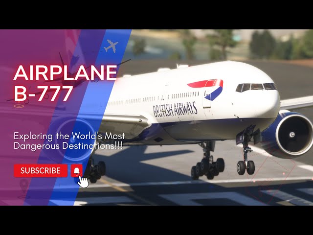 HEAVY Aircraft Landing!! Boeing 777 British Airways Landing at Mumbai Airport