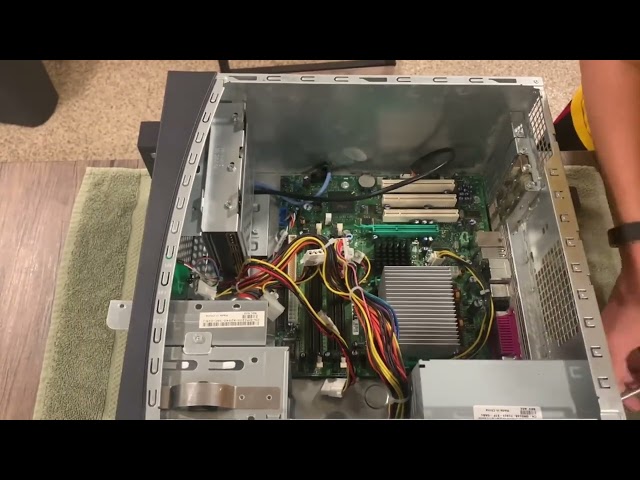 Disassembling my dad’s old 2004 Dell Dimension 4600 desktop #dell #computerbuild #pc