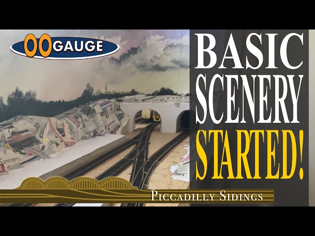 OO Gauge BASIC SCENERY - STARTED!
