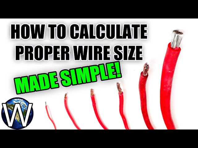Best Wire Size For 12 Volt Circuits