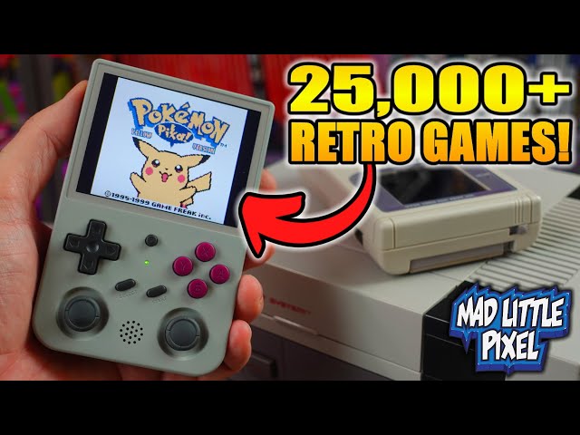 Touch Screen Android & Linux RETRO Emulation Handheld With 25,000+ Games! Anbernic RG353V Review!