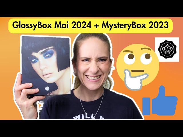 Endlich mal! GLOSSYBOX Mai 2024 + MysteryBox 2023| Lohnt sich das?!!
