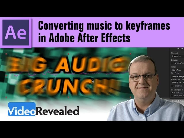 Converting music to keyframes in Adobe After Effects
