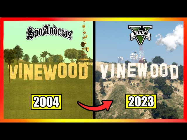 GTA 5 vs. San Andreas | Evolution of Los Santos 🔥 (Map Comparison)