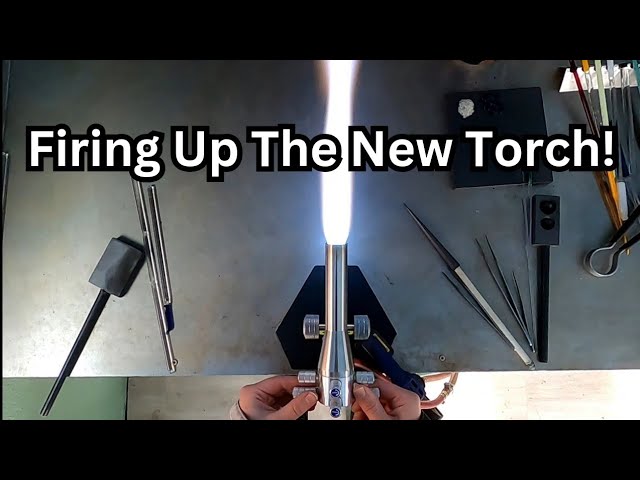 Setting Up and Firing Up My New GTT Mirage, Hooking Up a Glass Torch, Glass Blowing, Lampworking
