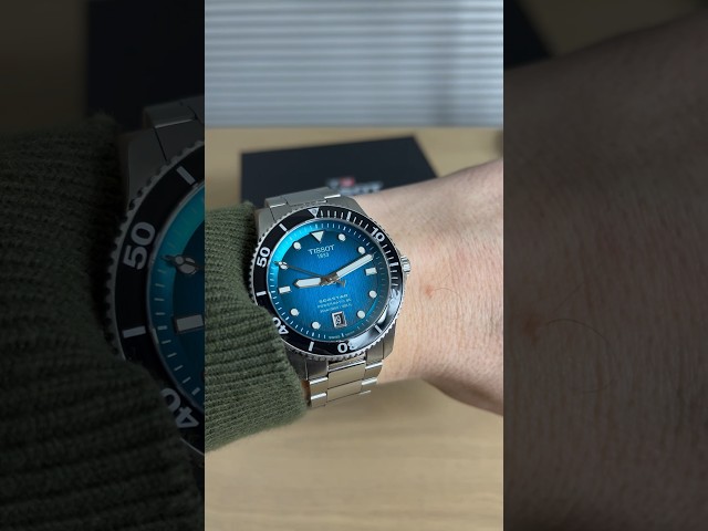 Unboxing The New Tissot Seastar 1000 40MM Divewatch #tissot #watches #divewatch