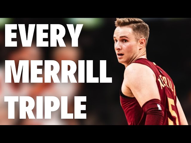 Every Sam Merrill Triple (2023-24)