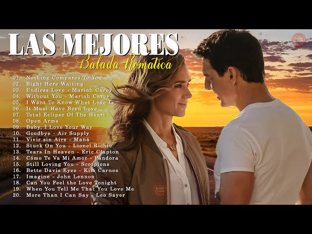 Las Mejores Baladas En Ingles De Los 80 Mix - Romanticas Viejitas en Ingles 80,90's #24