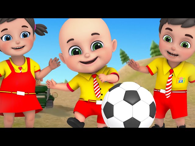 Let's Play Soccer! | football match | Sports Song | for kids | Jugnu kids Nursery Rhymes & baby song