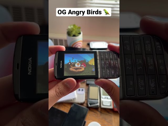 ✅ OG Angry Birds | Nokia Asha 300 🦜 #shorts