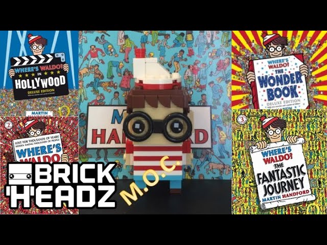 How To Build A LEGO Waldo / Wally BrickHeadz