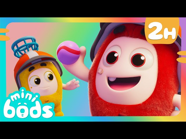 Fuse is on the T-Ball Team! ⚾🧢 | Minibods | Preschool Cartoons for Toddlers