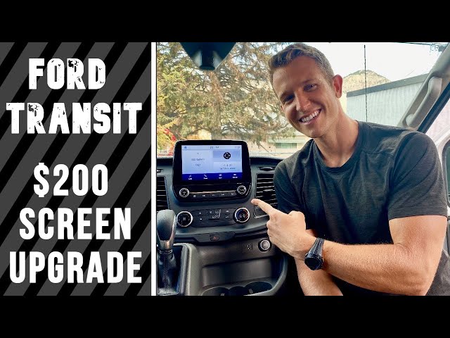 Ford Transit DIY 8" Screen Upgrade (UPDATED)
