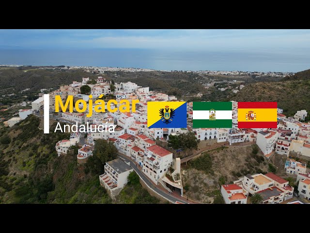 MOJACAR * Spectacular WHITE CITY in Andalucia * SPAIN