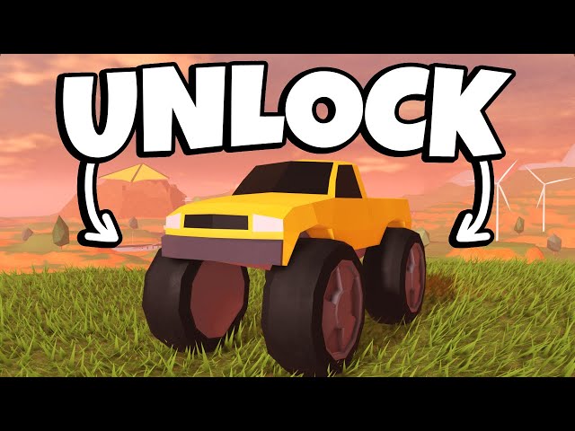 Unlocking The OG MONSTER TRUCK in Roblox Jailbreak!