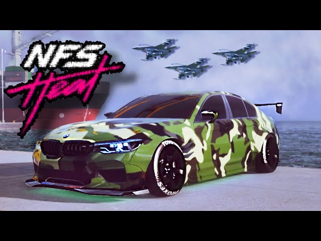Building an Army M5 in NeedForSpeed heat