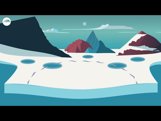 Animation: Ice shelves fracture under the weight of meltwater lakes