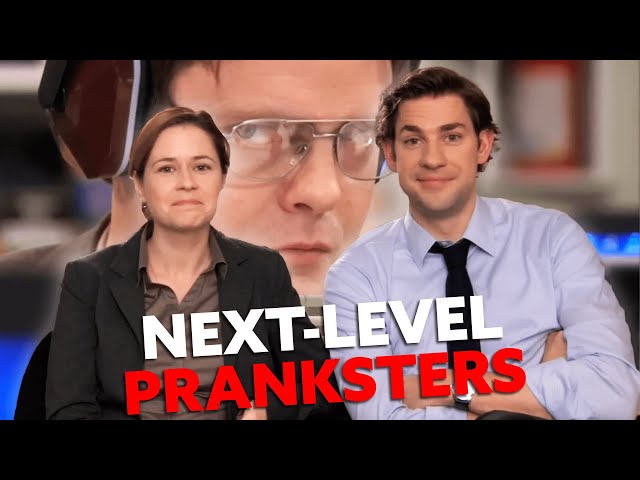 jim and pam: masters of pranking | The Office US | Comedy Bites
