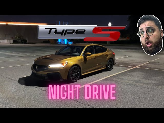 2024 Acura Integra Type S POV Night Drive // Your Most Popular Question Answered