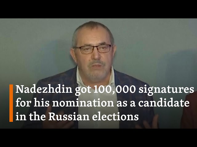 Russian Elections: Boris Nadezhdin Says Russia Needs A New President And He's Ready To Fill The Job