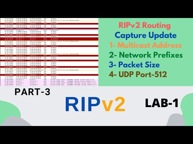 Part-3 | RIPv2  LAB-1 | CCNP | CCNA | IPST