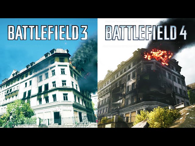 Battlefield 3 vs Battlefield 4, Compare Operation Metro