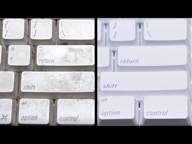 Dirty Keyboard Cleaning (ASMR)