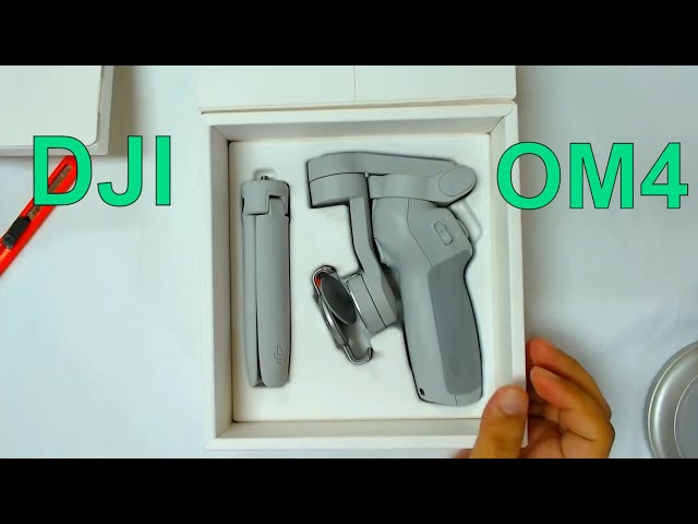 DJI OSMO MOBILE 4 - Unboxing and first impressions!
