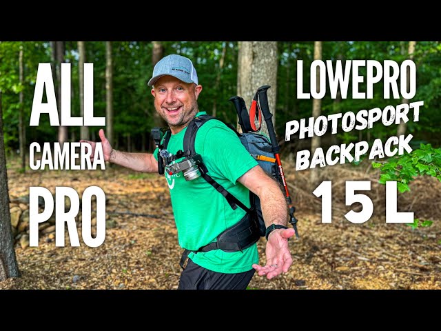 LOWEPRO PhotoSport Backpack 15L // ALL-WEATHER Camera Protection