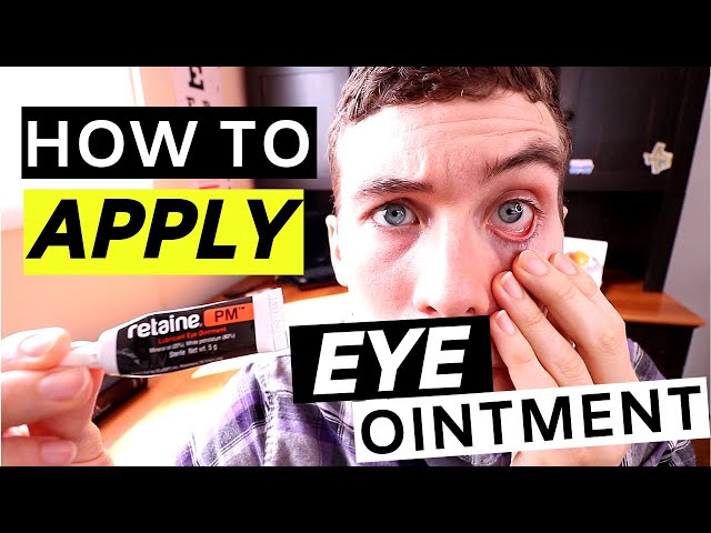 🔴Eye Ointment | How to Apply Eye Ointment (Simple)