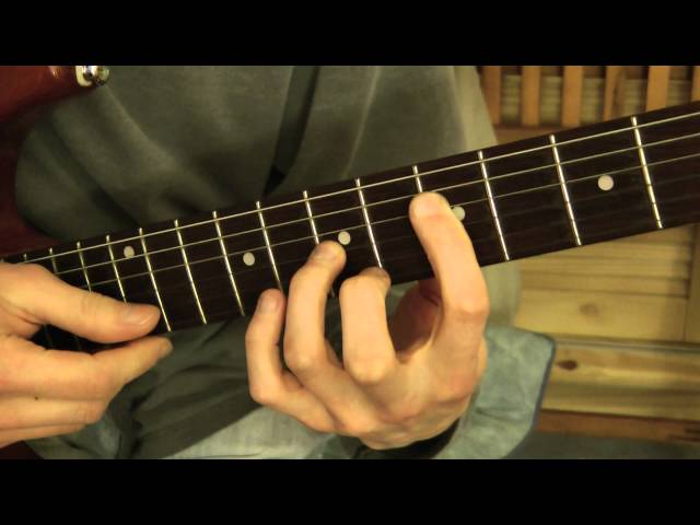 Cours de guitare - Dire Straits : Money for Nothing (1/3) Démo + Riff