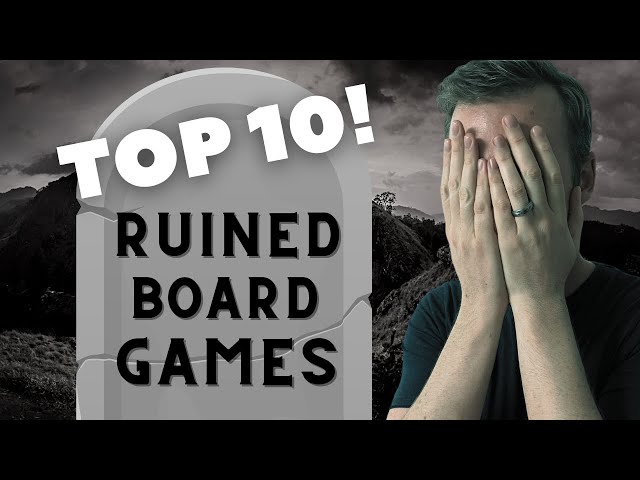 TOP 10 Board Games RUINED by a mechanism!
