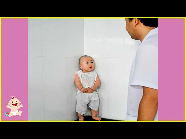 Best Moments When Funniest Babies First Time See a Doctor | Peachy Vines