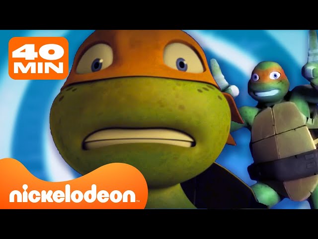 TMNT: Wojownicze Żółwie Ninja | 30 minut zabawy i żartów z Mikeym! 💥  | Nickelodeon Polska