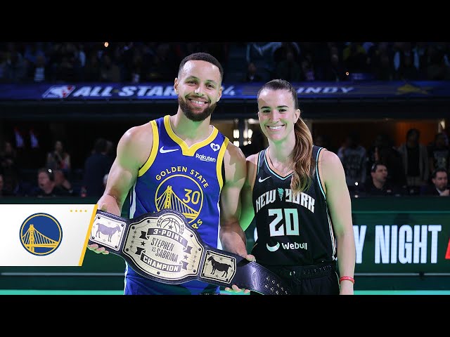 Stephen Curry Wins 2024 NBA All-Star 3-Point Challenge!