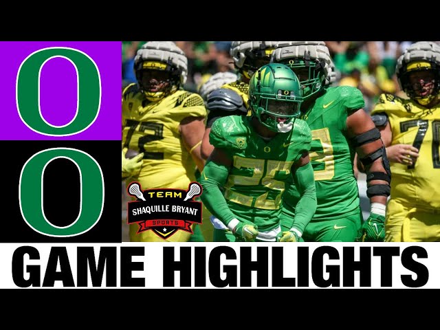 Team White vs Team Green Highlights | 2024 Oregon Football Spring Game