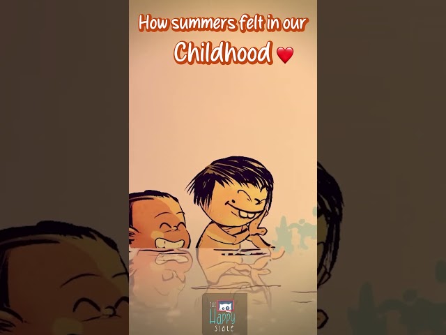 Best days of our lives 😊 #shorts #nostalgia #animation #summervacation #childhood #wholesome