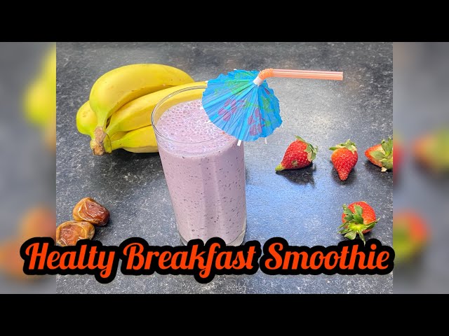 Super Healthy Breakfast smoothie |No sugar |All Natural Ingredients Drink